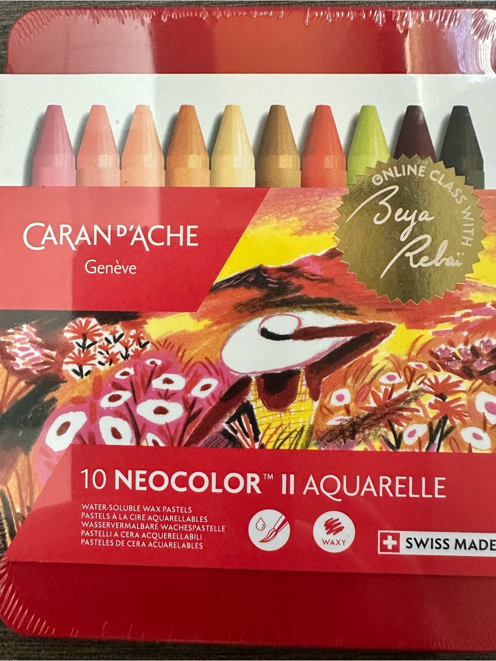 Caran d'Ache Neocolor II Aquarelle Wax Pastels - Multicolor